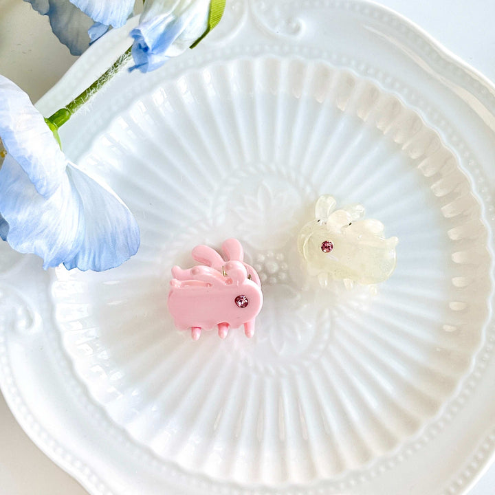 Mini Bunny Hair Claw Clip