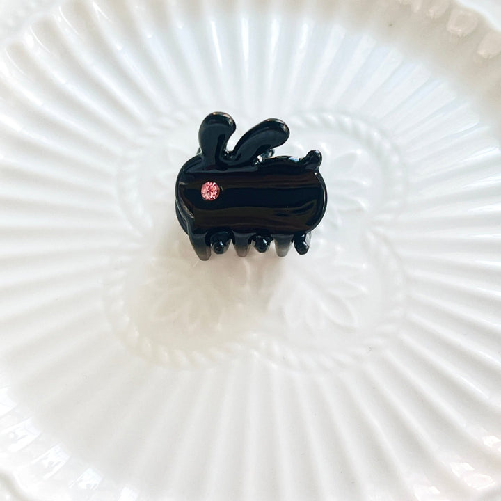 Mini Bunny Hair Claw Clip - Natural Bunny Accessories