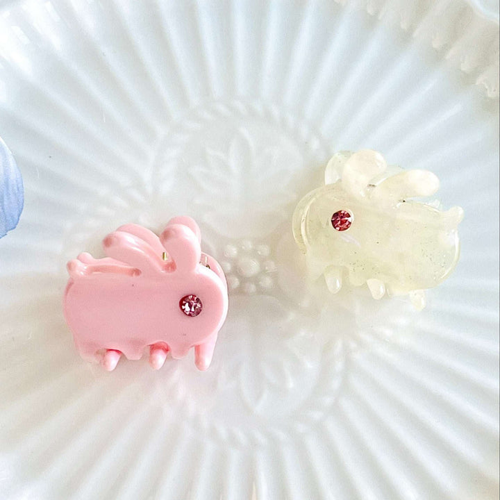 Mini Bunny Hair Claw Clip