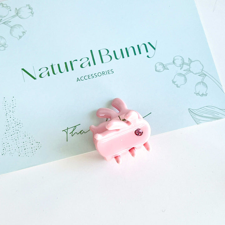 Mini Bunny Hair Claw Clip