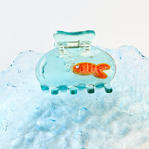 Mini Goldfish Hair Claw Clip