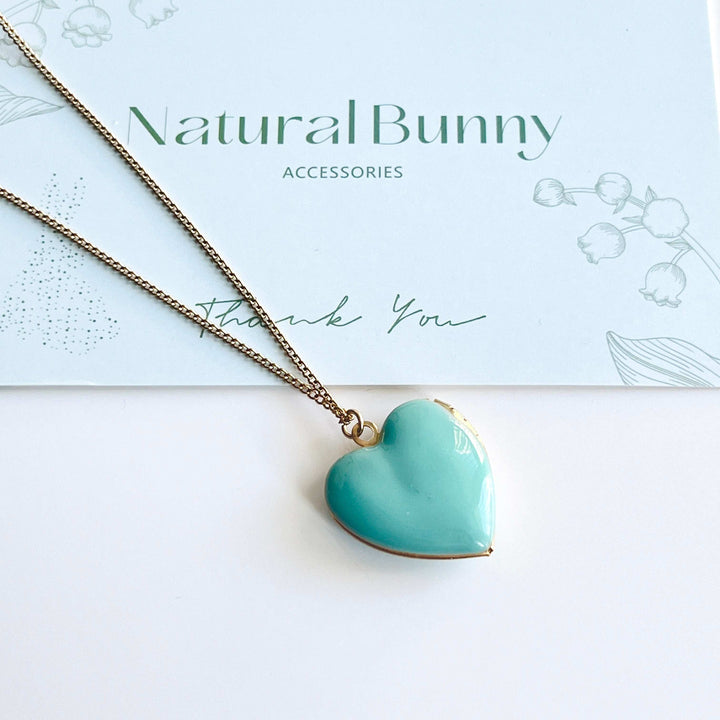 Mom Daisy Heart Locket Necklace