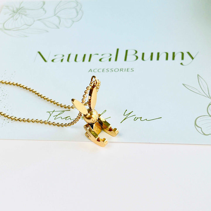 Rabbit Robot Pendant Necklace