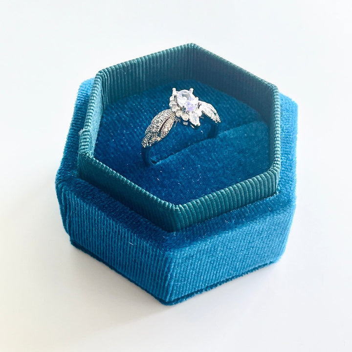 Retro Lavender Adjustable Ring - Natural Bunny Accessories