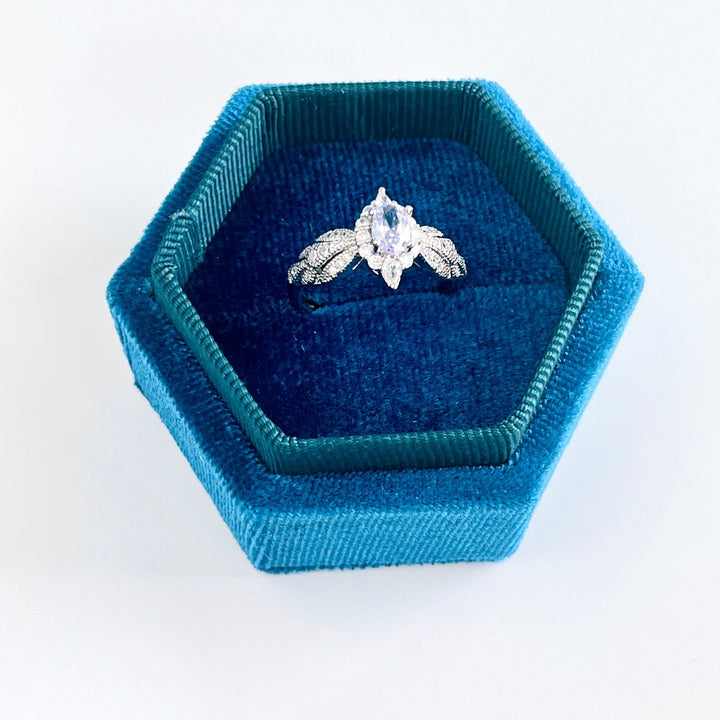 Retro Lavender Adjustable Ring - Natural Bunny Accessories