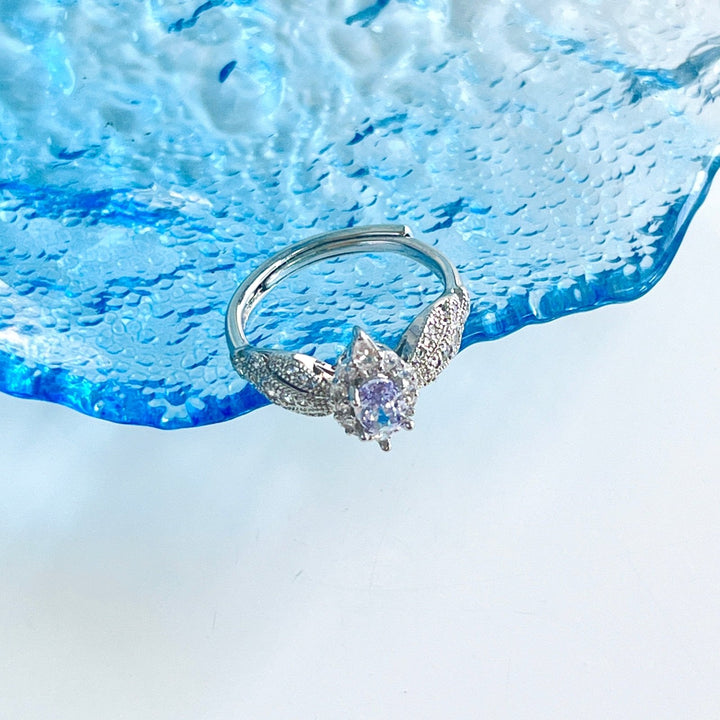 Retro Lavender Adjustable Ring - Natural Bunny Accessories