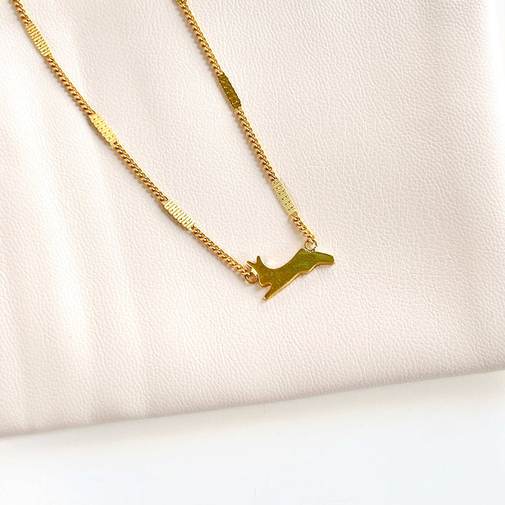 Running Rabbit Necklace