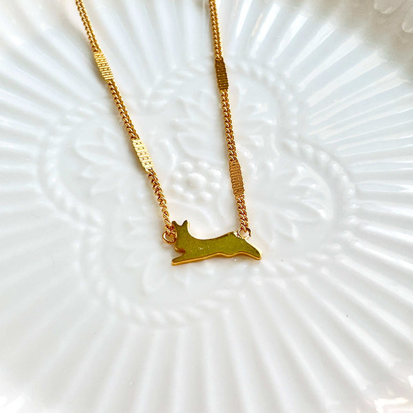 Running Rabbit Necklace