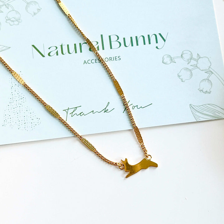 Running Rabbit Necklace