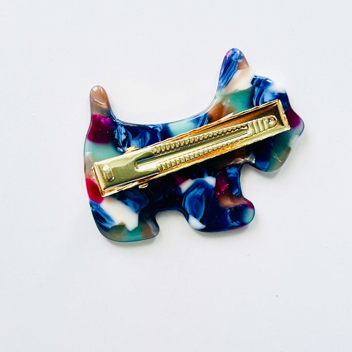 Scottish Terrier Duckbill Hair Clip