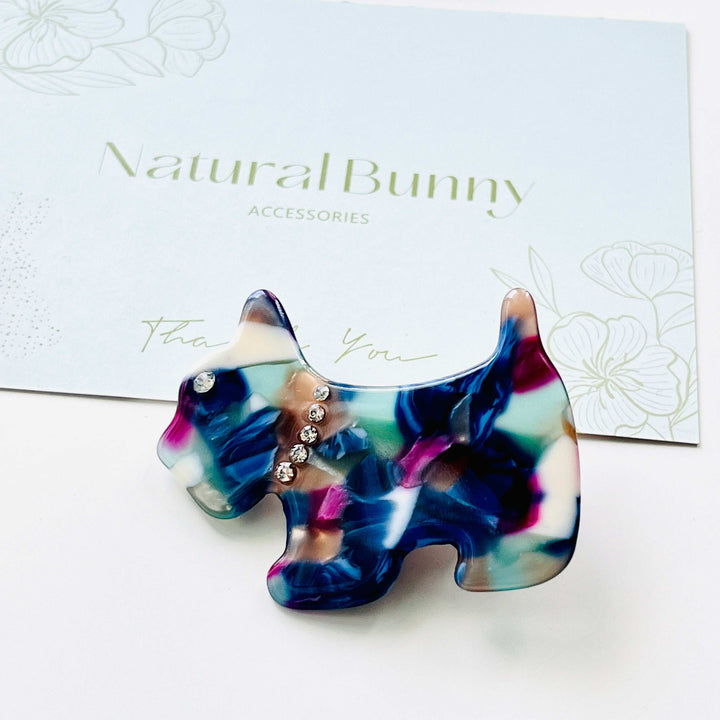 Scottish Terrier Duckbill Hair Clip