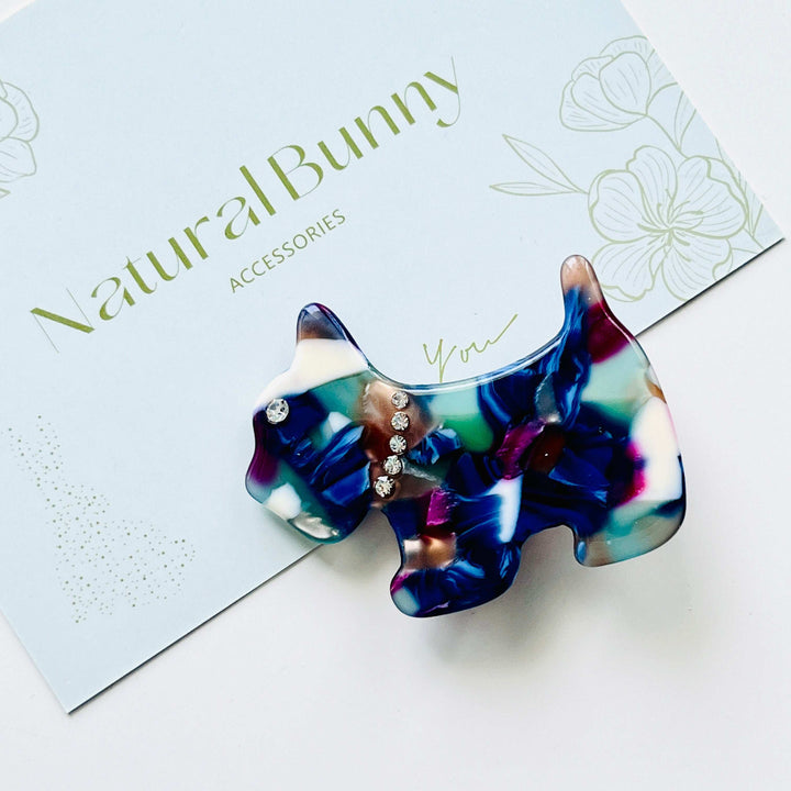 Scottish Terrier Duckbill Hair Clip