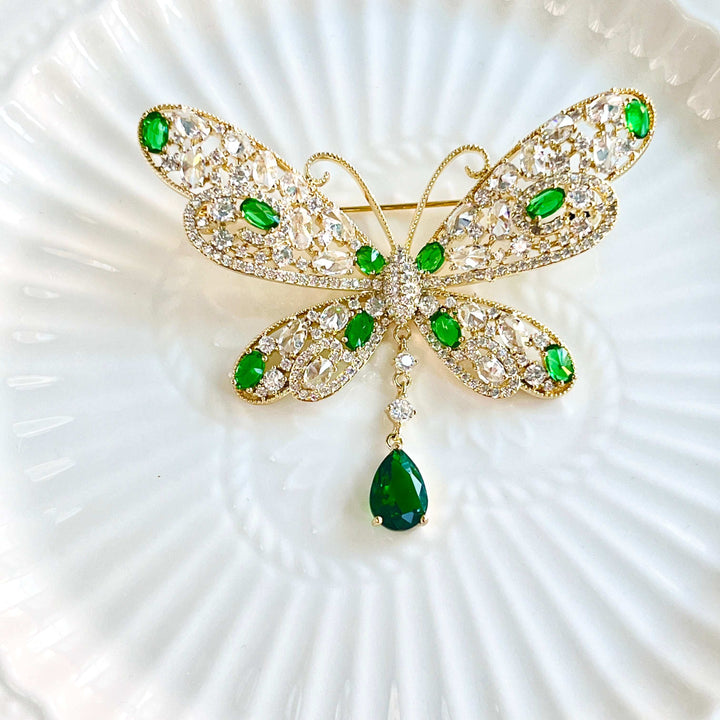 Shining Butterfly Brooch
