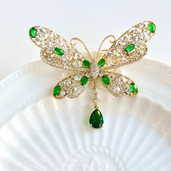 Shining Butterfly Brooch