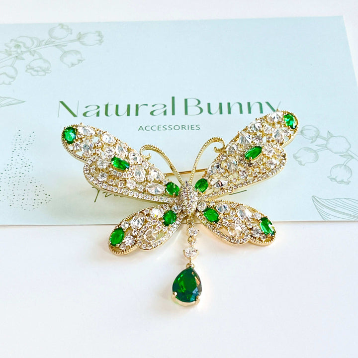 Shining Butterfly Brooch
