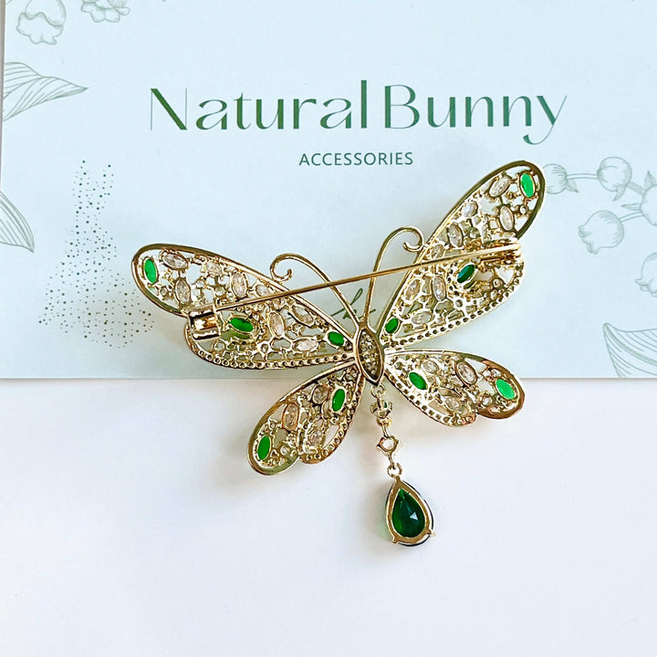 Shining Butterfly Brooch