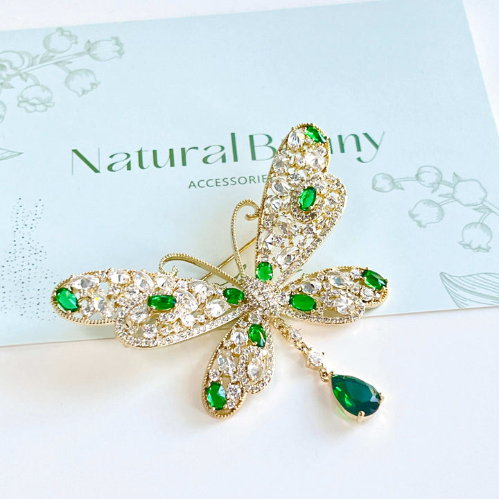 Shining Butterfly Brooch