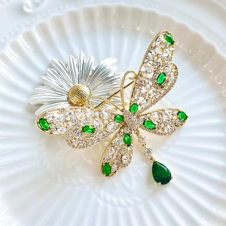 Shining Butterfly Brooch