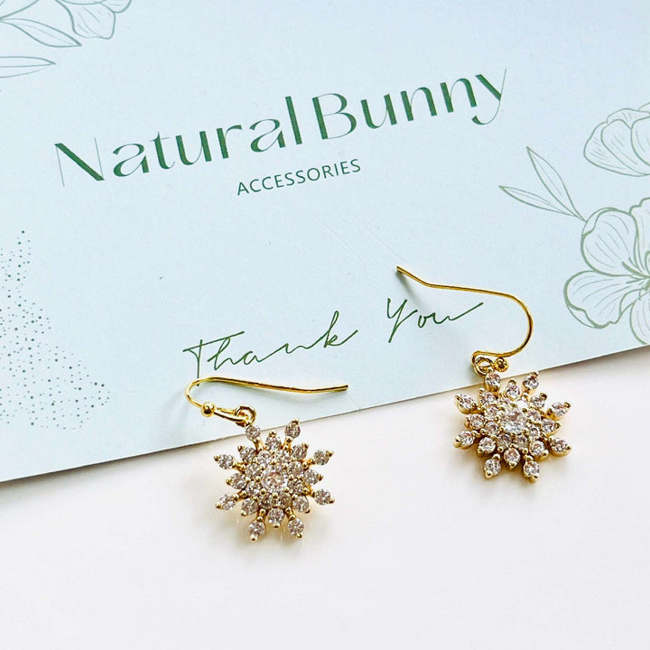 Snowflake Hook Earrings