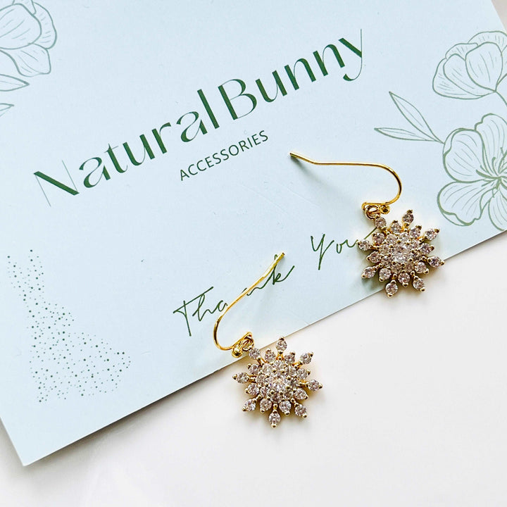 Snowflake Hook Earrings