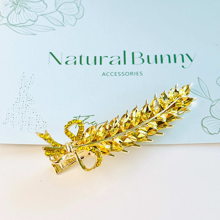 Sparkling Wheat Duckbill Hair Clip