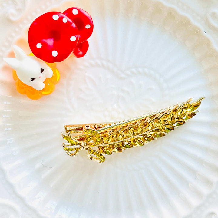 Sparkling Wheat Duckbill Hair Clip