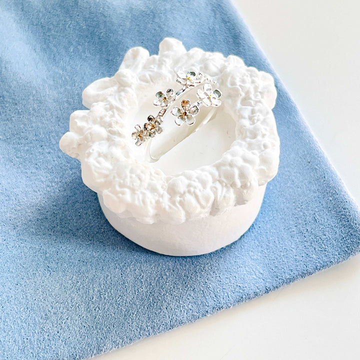 Sterling Silver Forget-me-not Ring