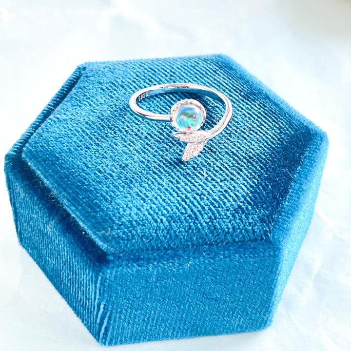 Sterling Silver Mermaid Tail Open Ring - Natural Bunny Accessories
