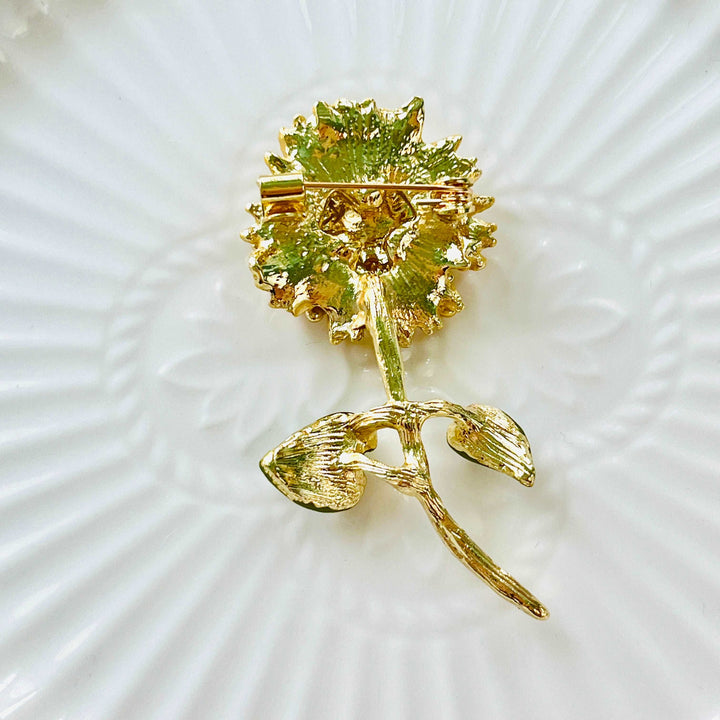 Summer Sunflower Brooch