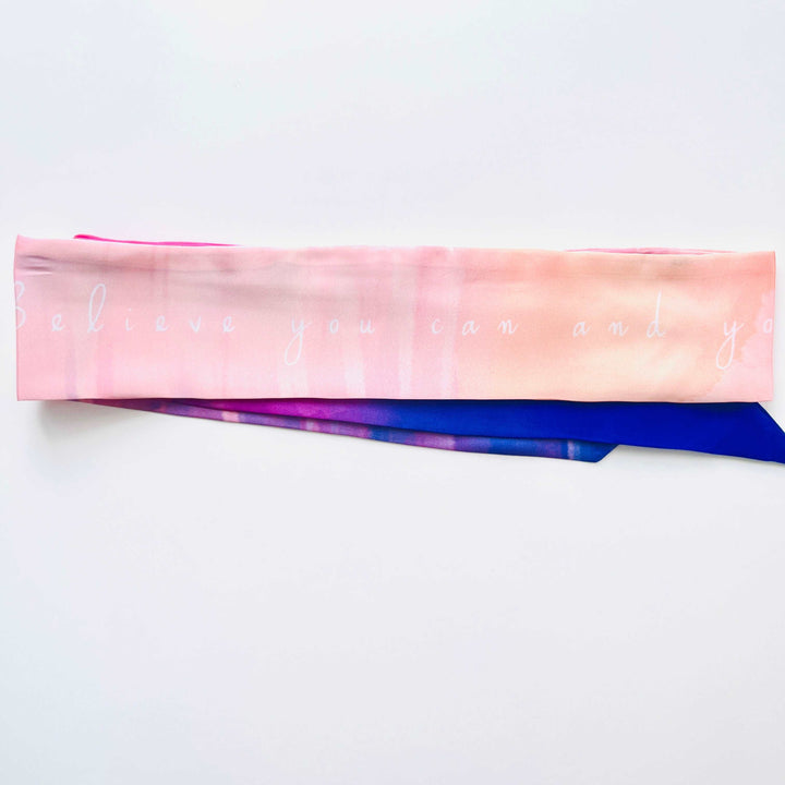 Sunset Glow Skinny Scarf