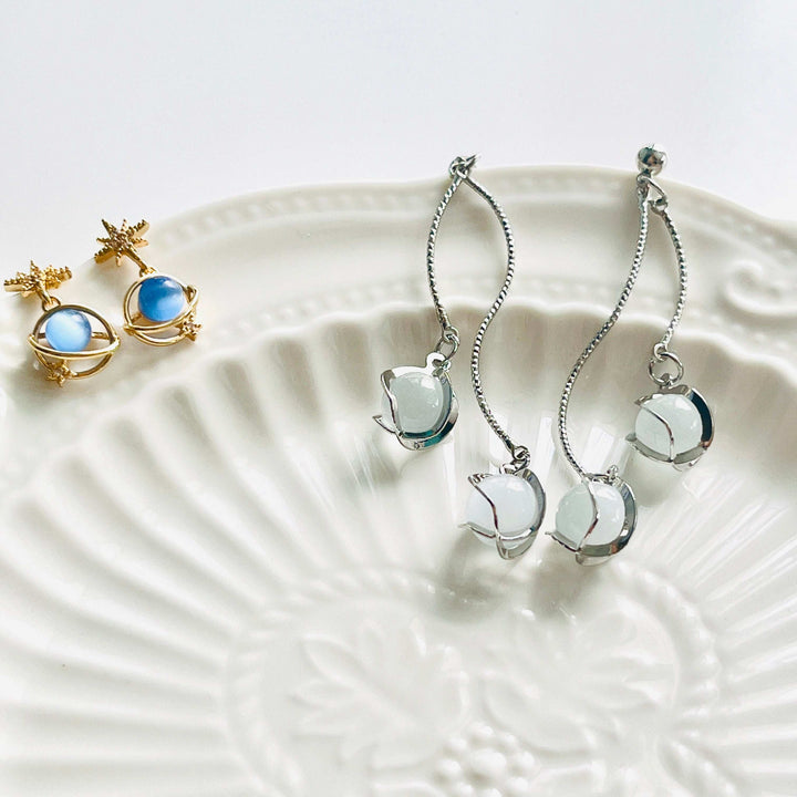 Uranus Tassel Earrings