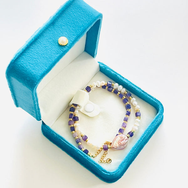 Velvet Bracelet / Necklace Gift Box