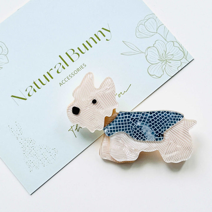 West Highland White Terrier Brooch
