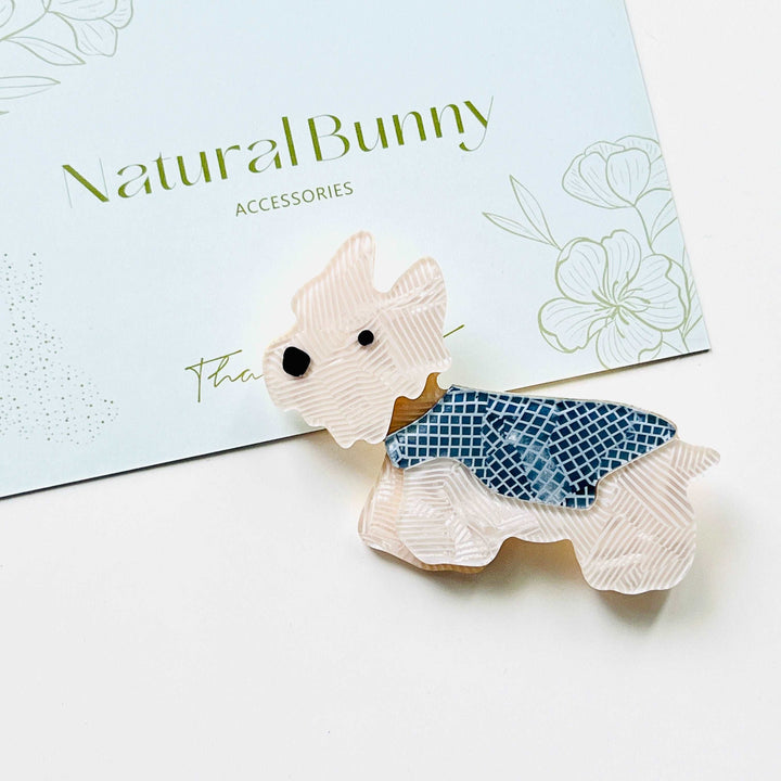 West Highland White Terrier Brooch