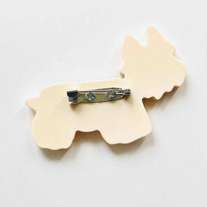 West Highland White Terrier Brooch