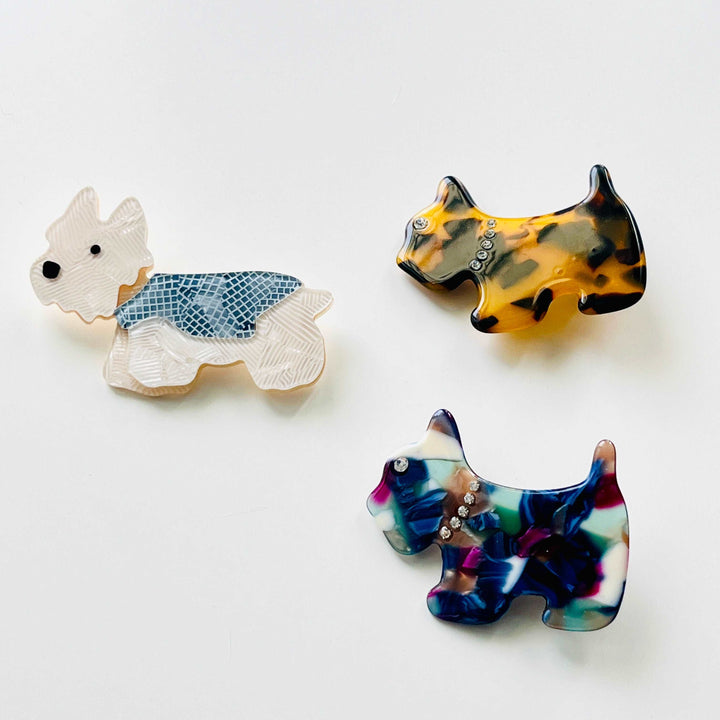 West Highland White Terrier Brooch