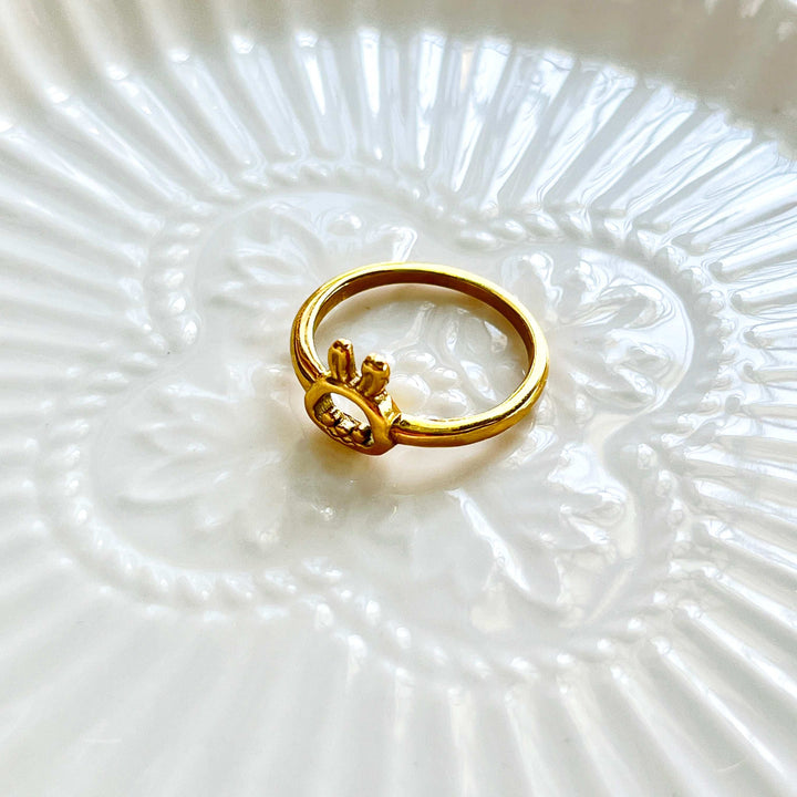 Hollow Rabbit Ring