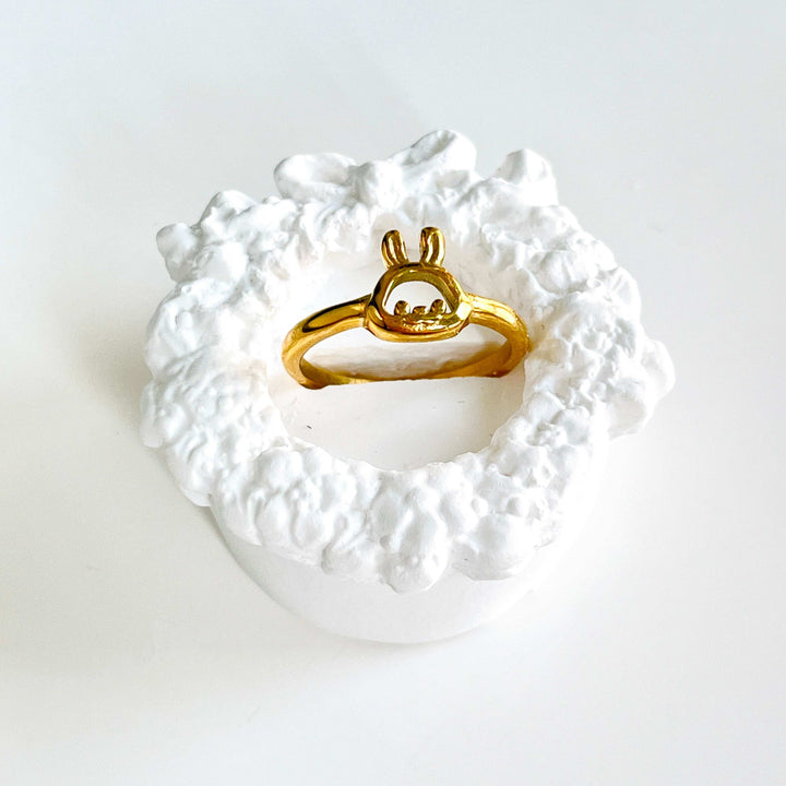 Hollow Rabbit Ring